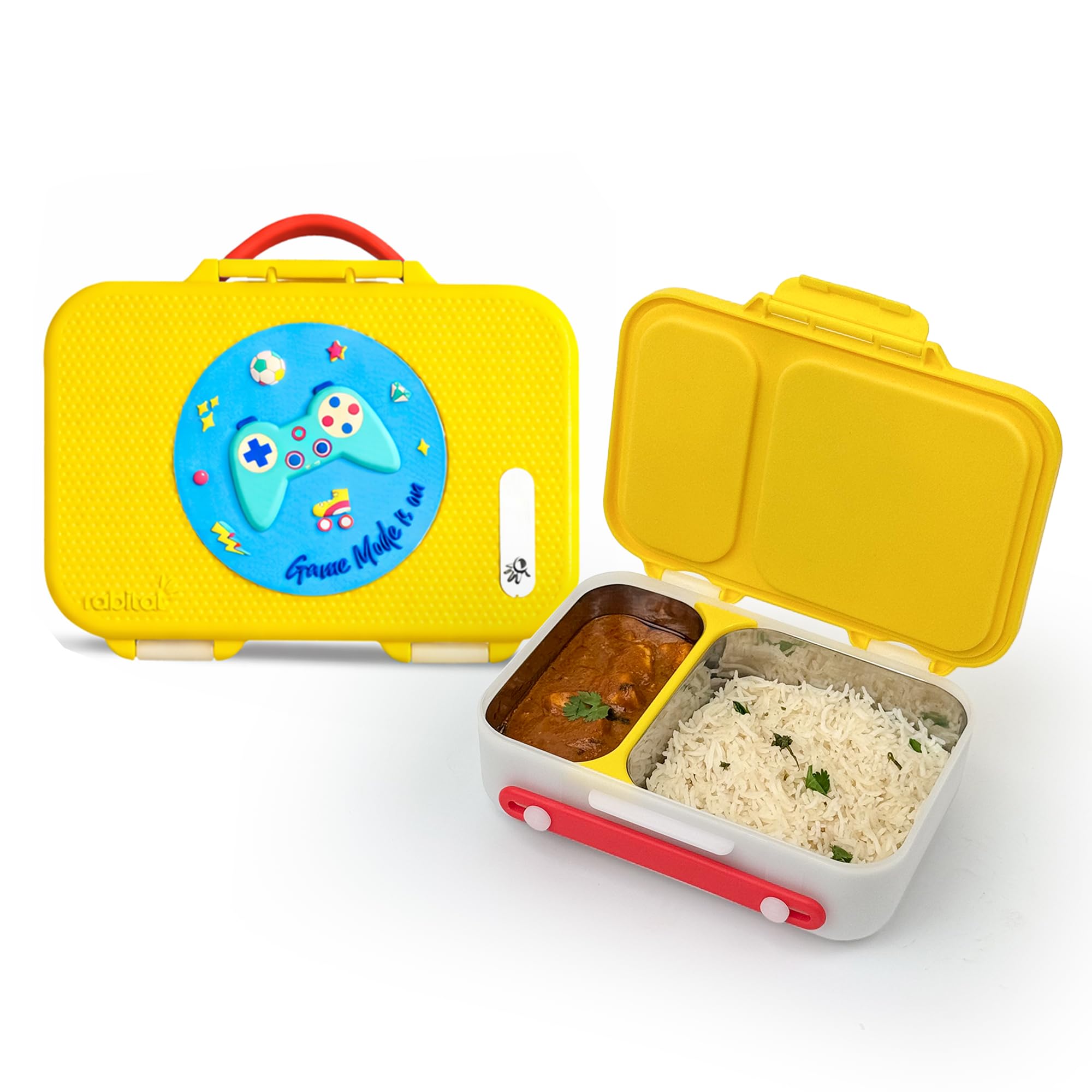 rabitat Munchbee Pro Lunch Box - Stainless Steel -13