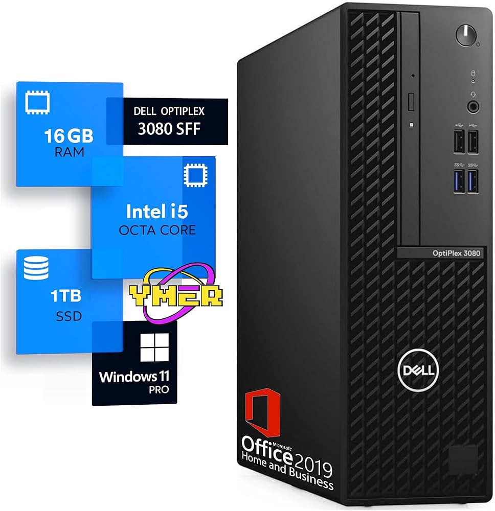 DELL OptiPlex3080 10世代corei5 16GB 256GB Dell Optiplex 3080 micro 第10世代 Core i5 デスクトップ