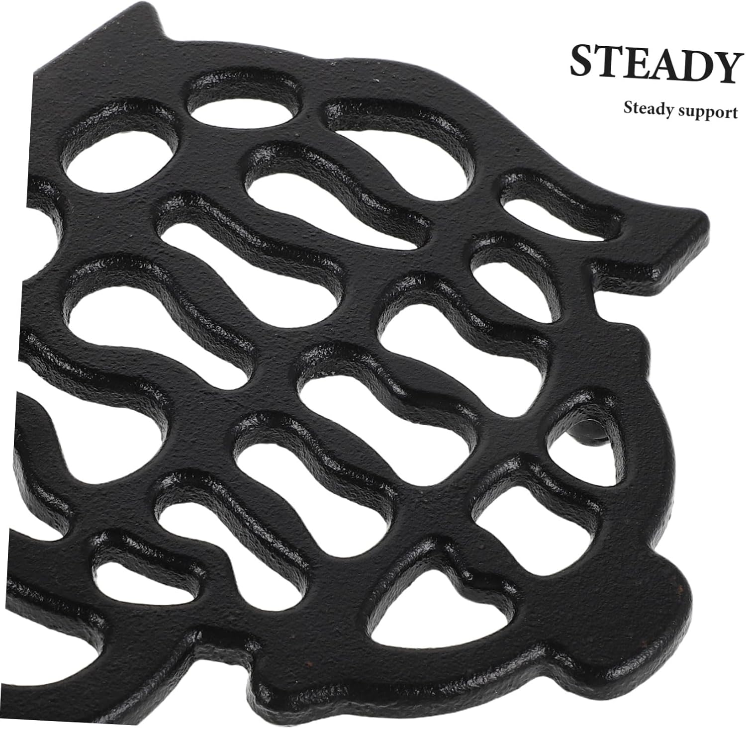 Cast Iron Trivet Heat Insulated Pad for Pots and Teapots