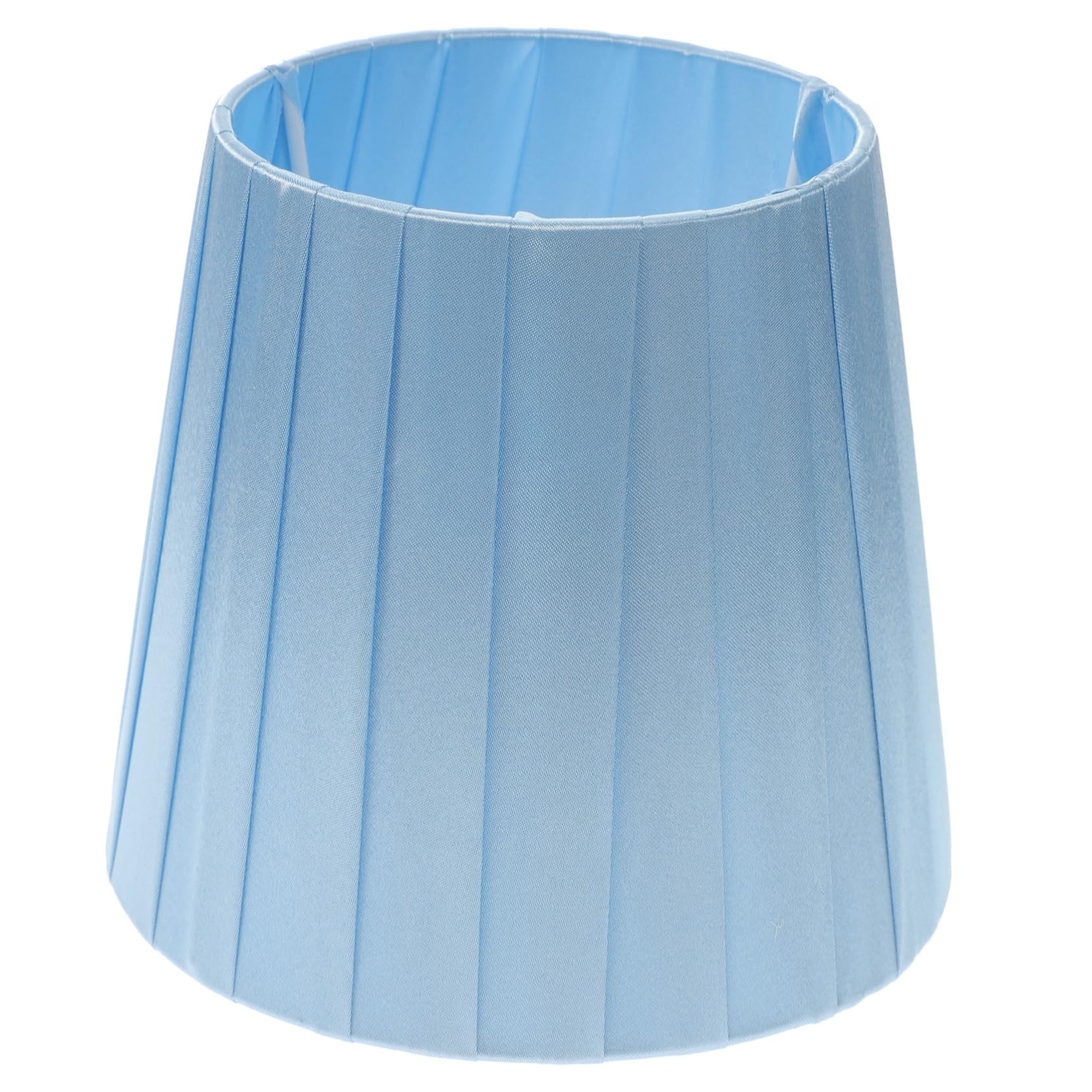 OATIPHO Pleated Lampshade for Table Lamp and Floor Lamp Clip on Bulb Made of Cloth and Iron with Simplicity Appearance to Prevent Dust