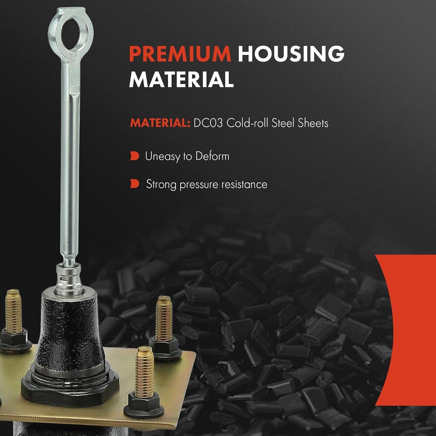 A-Premium Hydraulic Power Brake Booster Compatible with Chevrolet & GMC C1500/C2500/K1500/2500 Suburban, C3500/K3500, 1995-1996, Without Master Cylinder