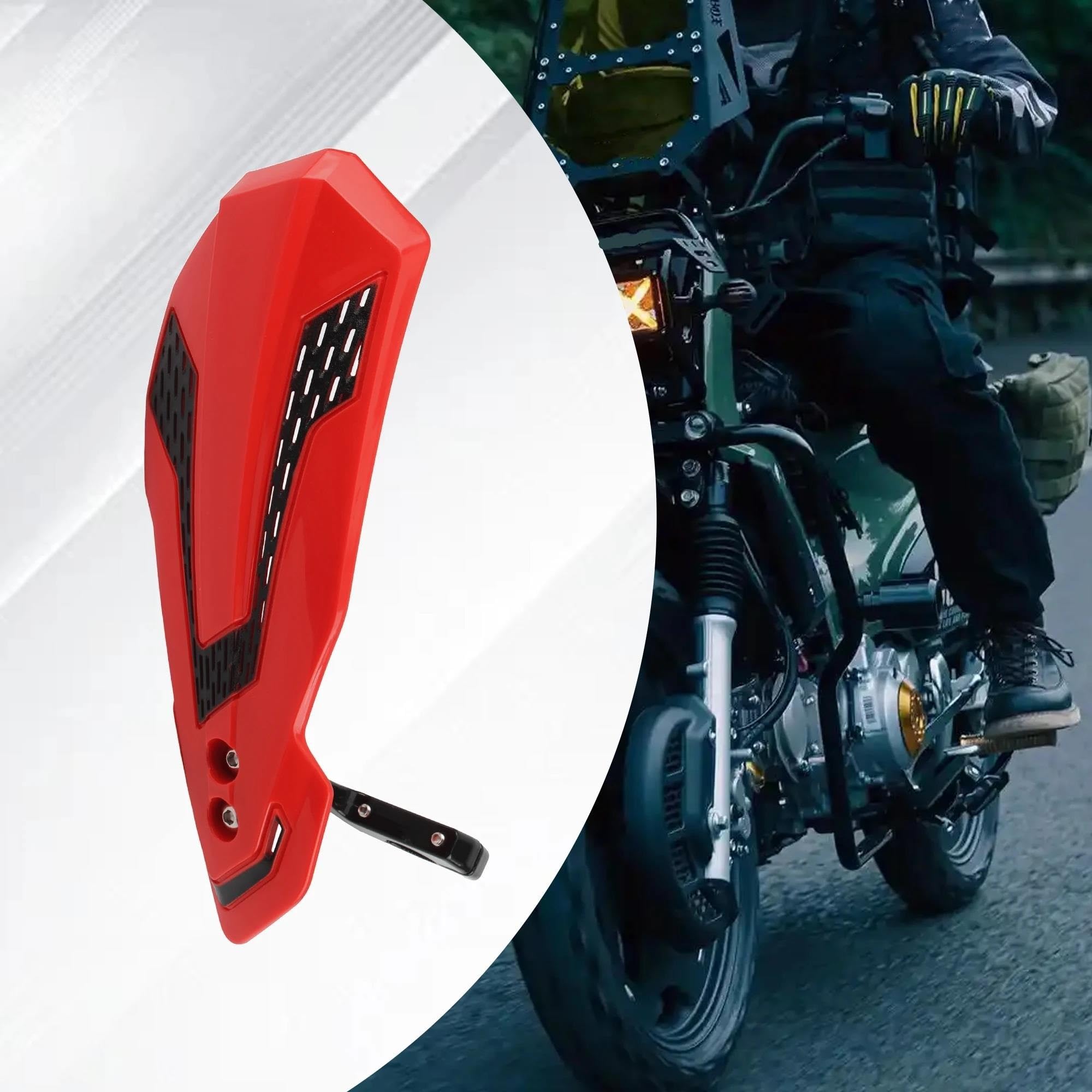 para Kawasaki para Yamaha ATV Protector Mano Moto | Protector de manillar de bicicleta todoterreno, guardamanos de 7/8 pulgadas y 22mm para motocicleta