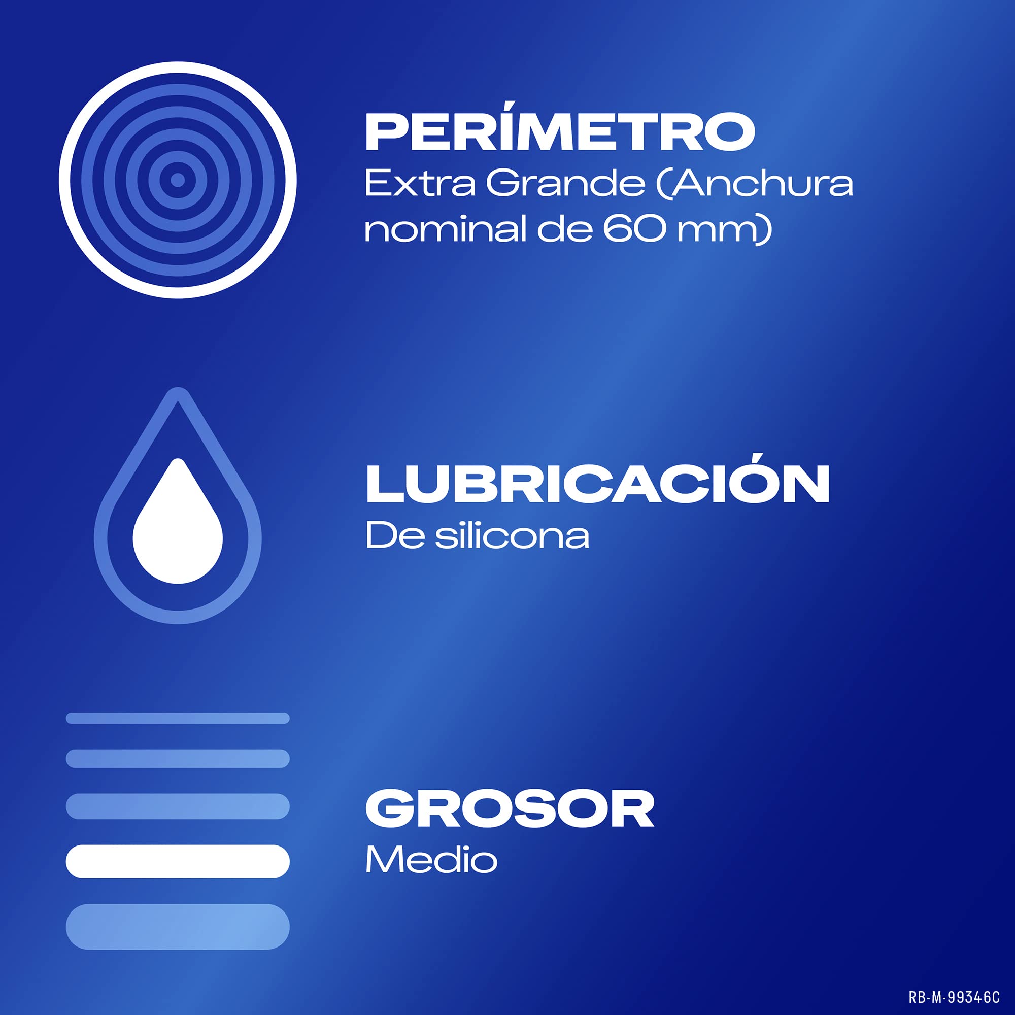 Durex Preservativos Natural XL, para Confort y Seguridad, 144 condones XL Extra Grandes