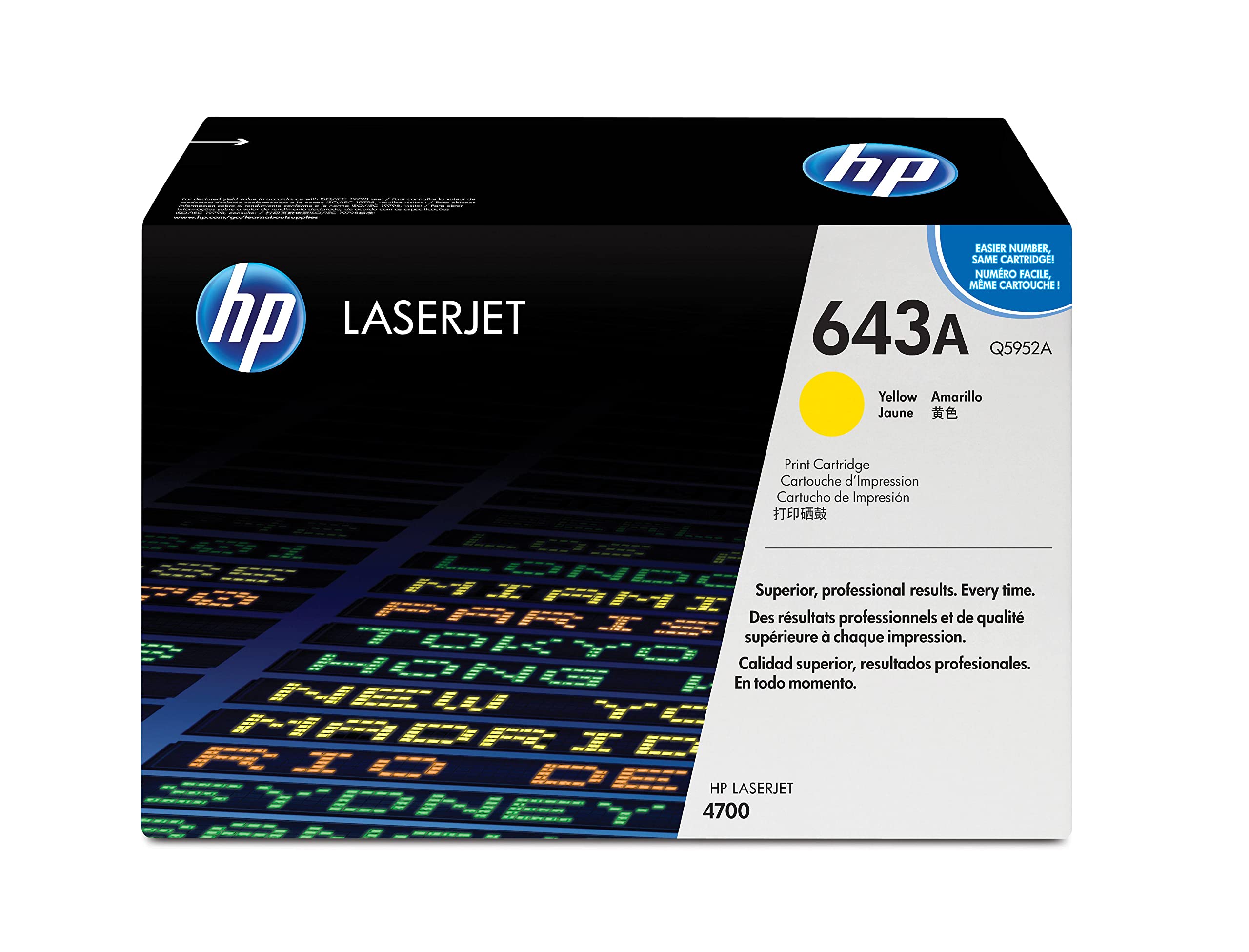 Cartuccia Toner Originale Giallo Laserjet Hp 643A-image