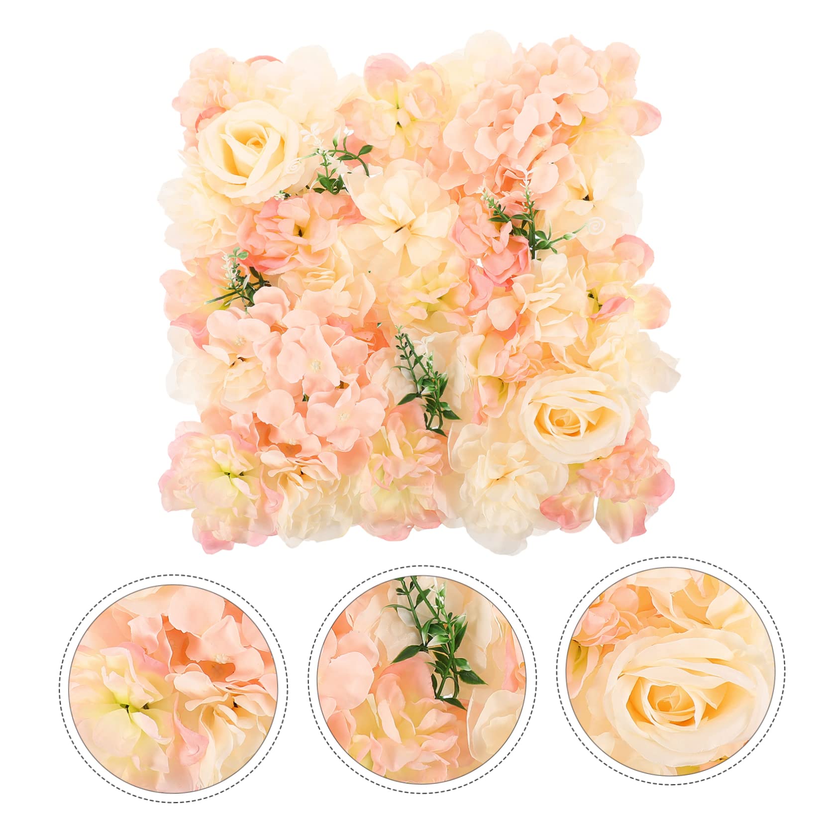 Decorazione Murale Ceramica Con Fiori Artificiali Topperfun - Appendi Fiori Per Interni Ed Esterni