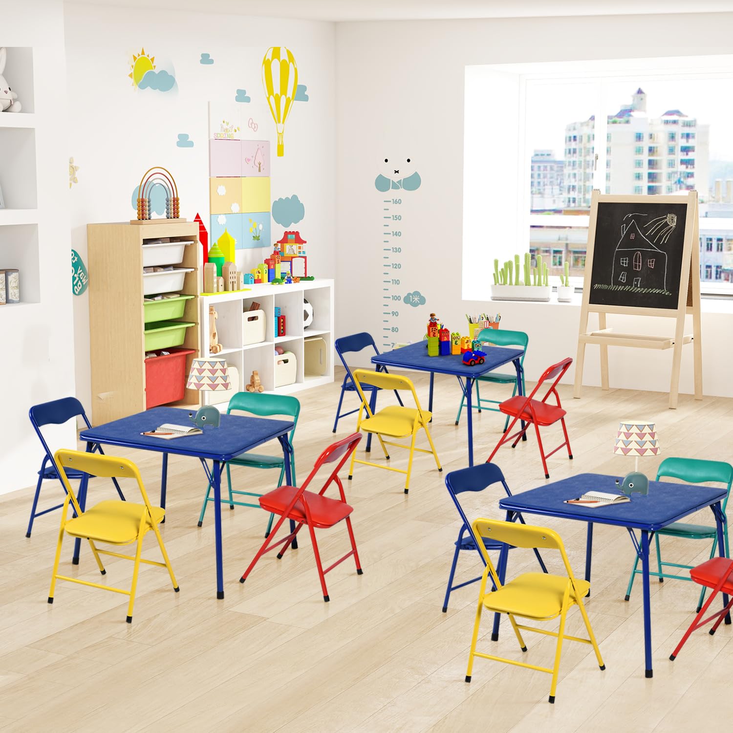 Gift Mark Children's 2 Chair Set Designed to Match 1407C Table, Cherry