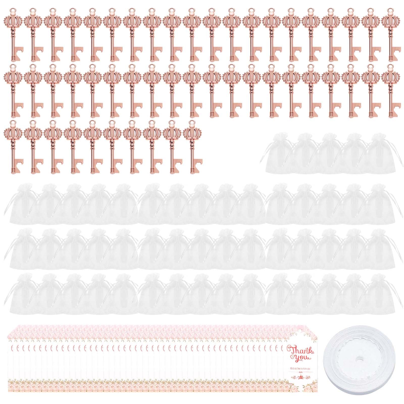 Flaschenöffner und Süßigkeitentüten-Set in Hochzeitsfeier-Form, perfekt für Hochzeiten, Partys und Feiern