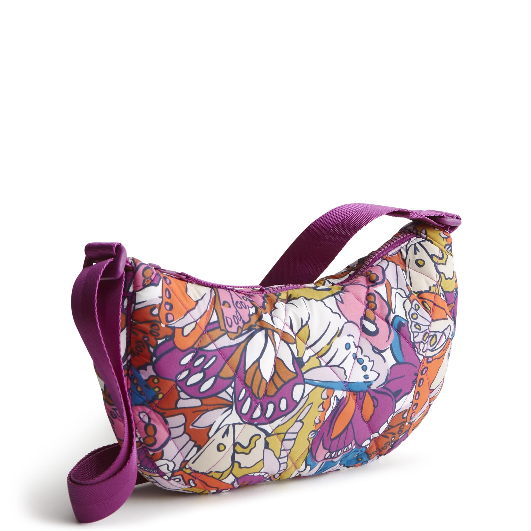 Vera Bradley Women's Featherweight Springbrook Sling Crossbody Bag, Flutter, One Size