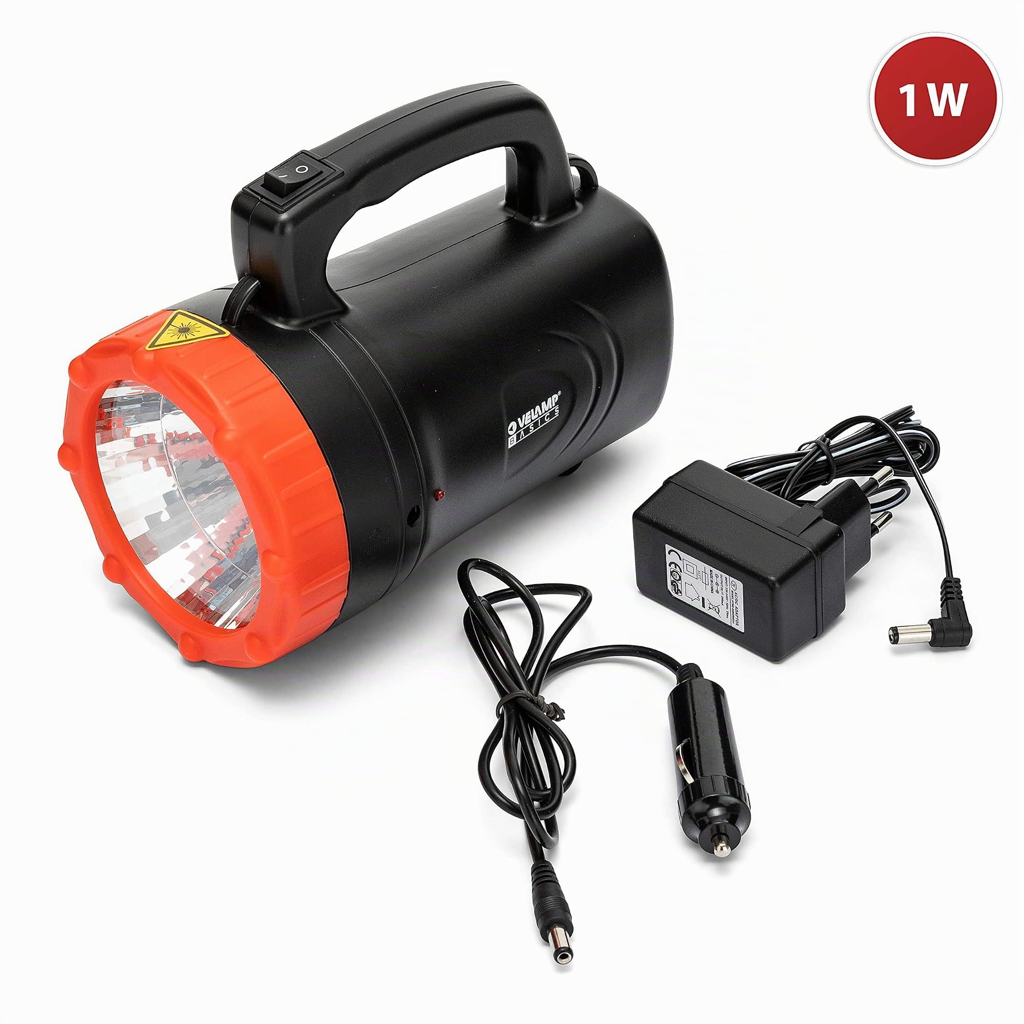 Velamp IR551LED Lampe Torche Portable Rechargeable LED 1W