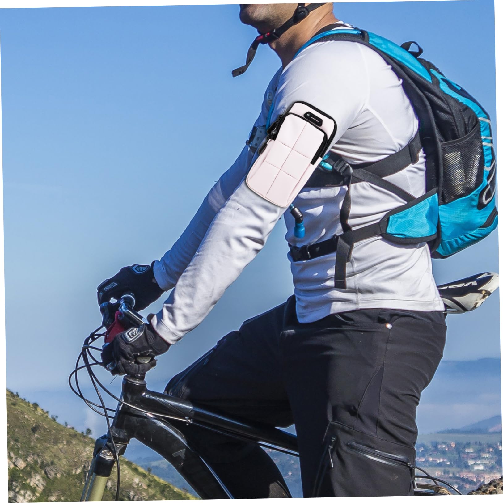 jojofuny 3pezzi Fascia Braccio Elasticizzata Per Smartphone Unisex Armband Cerniera Per Fitness All e Attività Per e Allenamento