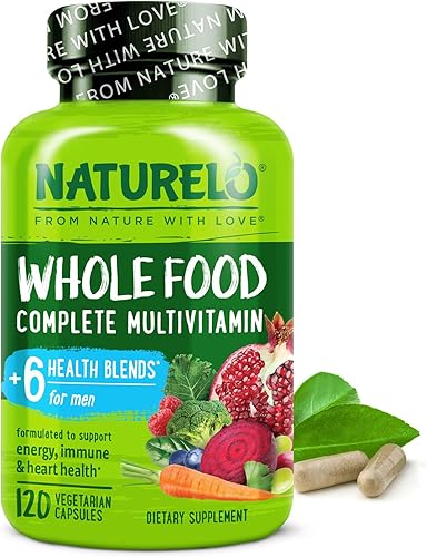 Vista 9 de NATURELO Multivitamínicos para hombre - Multivitamínico integral para hombres con vitaminas y minerales - 240 cápsulas vegetarianas para energía