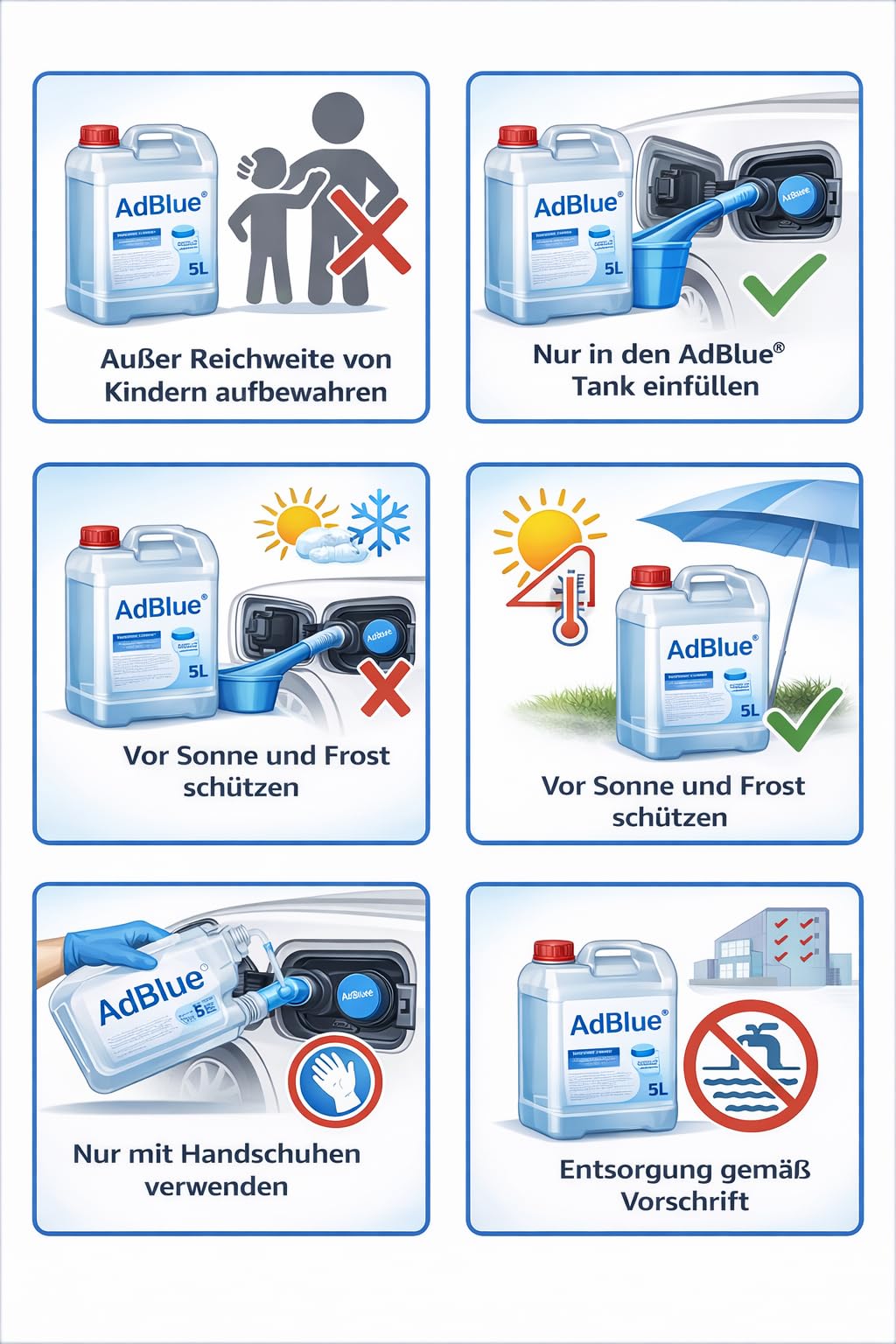 AdBlue® [ 25 Liter ] Harnstofflösung Diesel Dieselmotoren