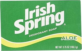Irish Spring Deodorant Bath Bar Soap Aloe, 4 Oz Each 3 Bar Pack (Pack of 4) 12 Bars Total