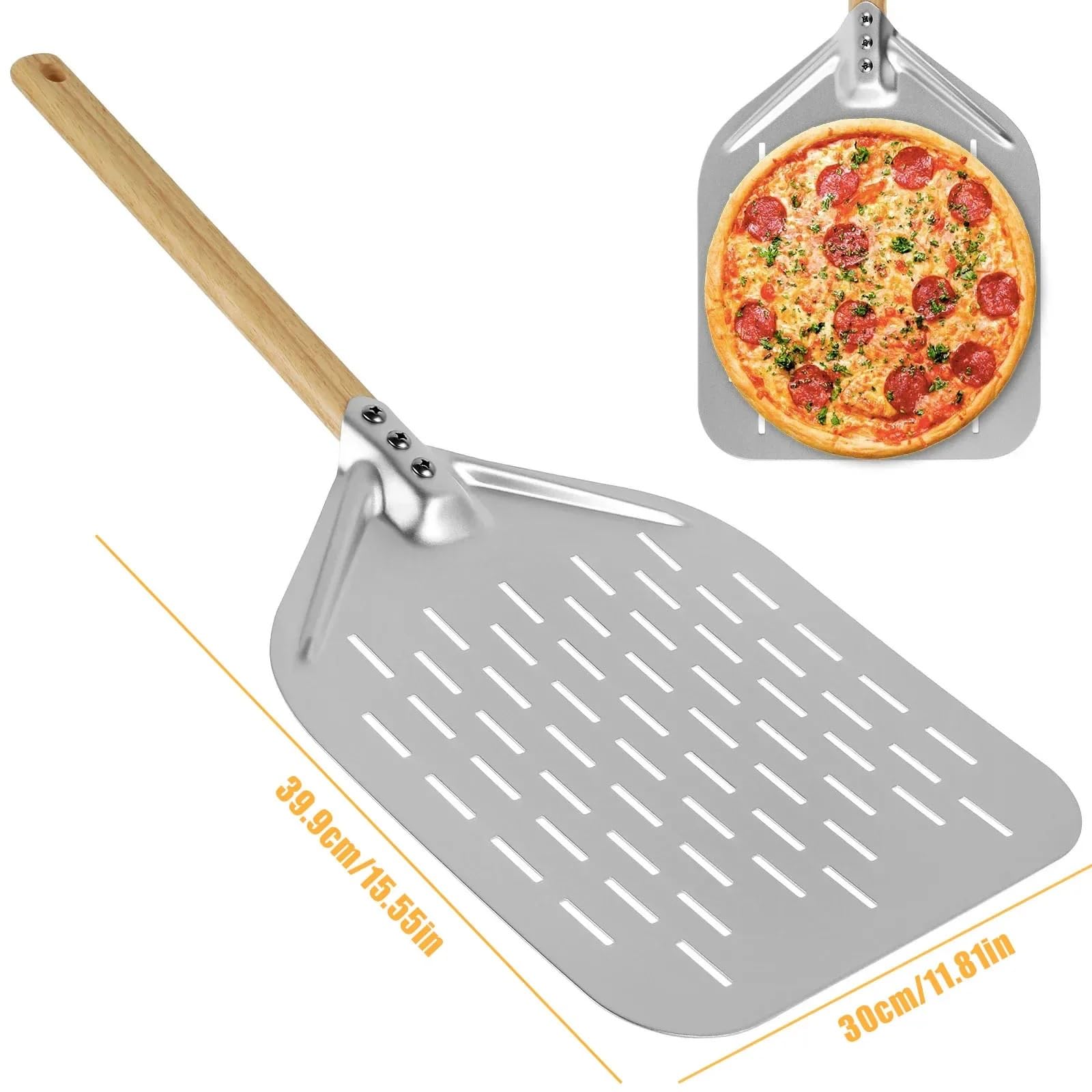 Pala for pizza in lega di alluminio