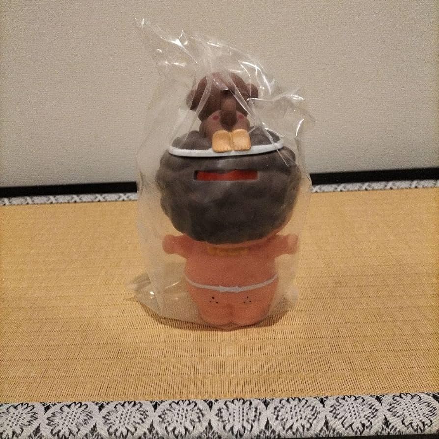 Amazon.co.jp: 桃鉄 桃太郎電鉄の縁起物 しあわせ三像 ソフビ貯金箱