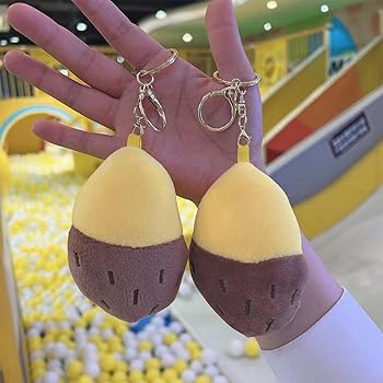 Amazon.co.jp: JDEFARF サツマイモ型ぬいぐるみキーホルダー