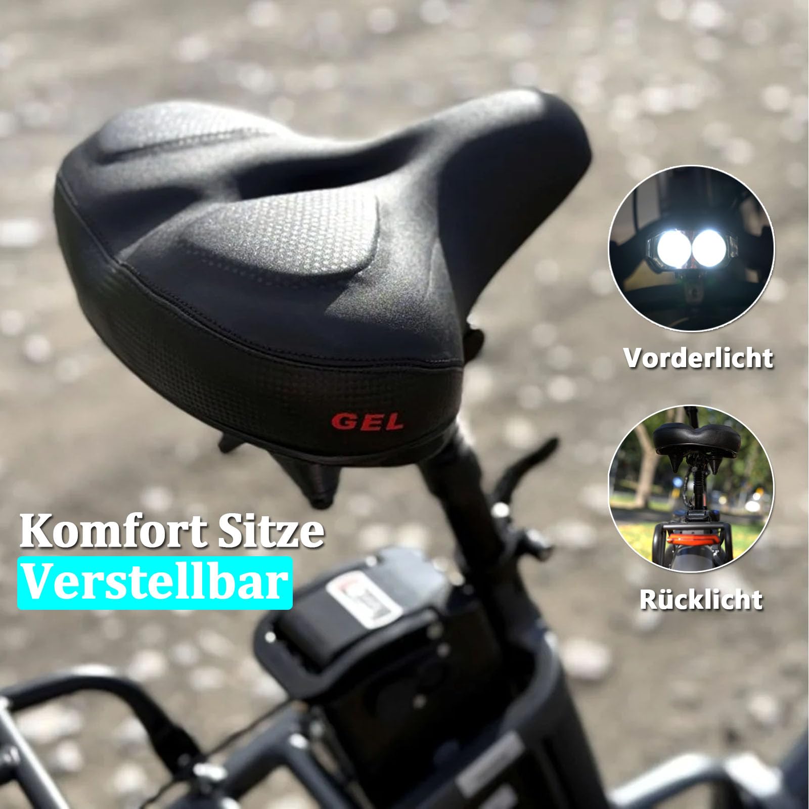 Y20 Pro E-Bike Klapprad Elektrofahrrad mit 48V30Ah Akku Bis zu 150KM | 20x4.0 Zoll, 250W Heckmotor, 7 Gang Schaltwerk, Tiefeinsteiger Fatbike Citybike für Damen u. Herren