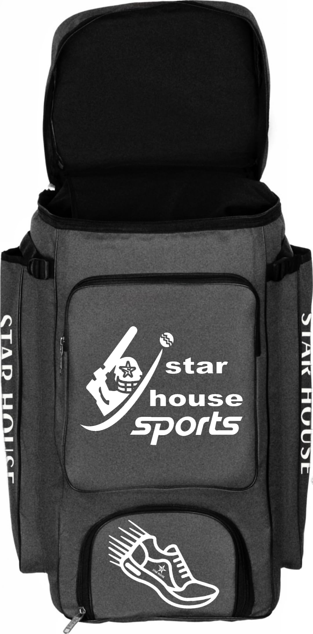 Grow wings Best Grey Code Attractive Design Padded Cricket Kit Bag for Cricketer-picture-31