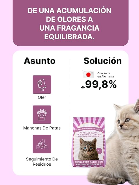 Foto 7 de 7 de Japan Premium Pet Arena de Tofu para Gatos con Aroma a melocotón