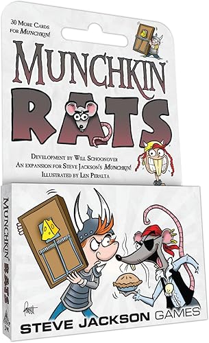 Miniatura 1 de Steve Jackson Games Expansión del juego de cartas Munchkin Rats