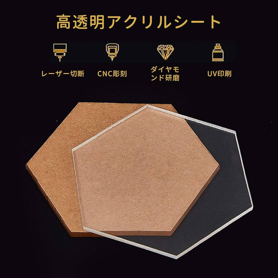 アクリル板6枚 日本製 アクリル板 透明(押出板) 厚み6mm 1830X915mm (3X6