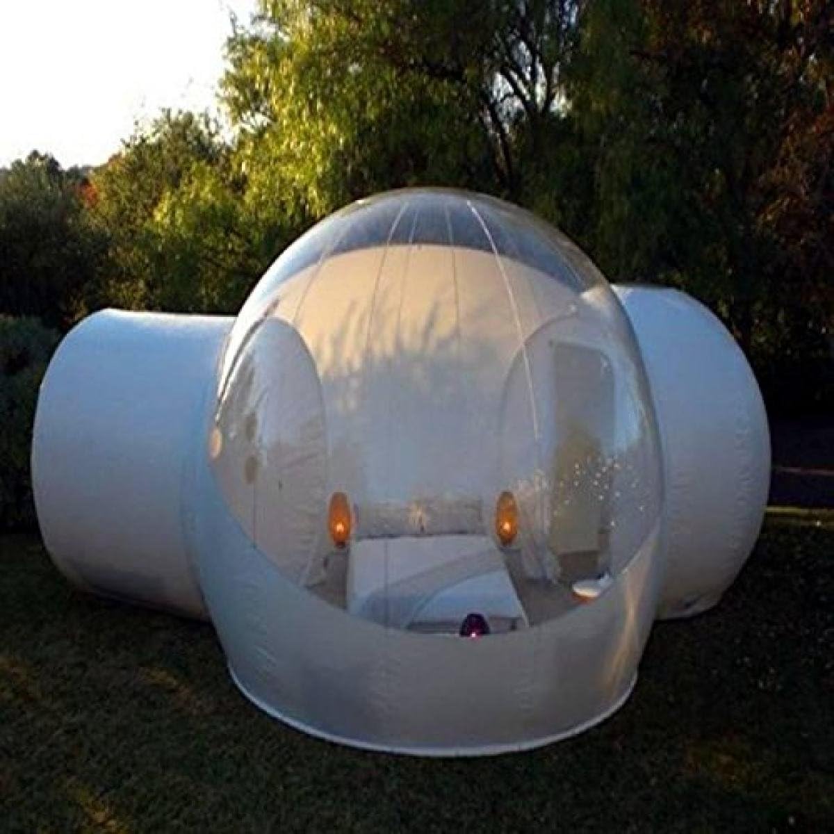 CQQ Tent Windproof Ultra-light Transparent Round Bubble House Tents