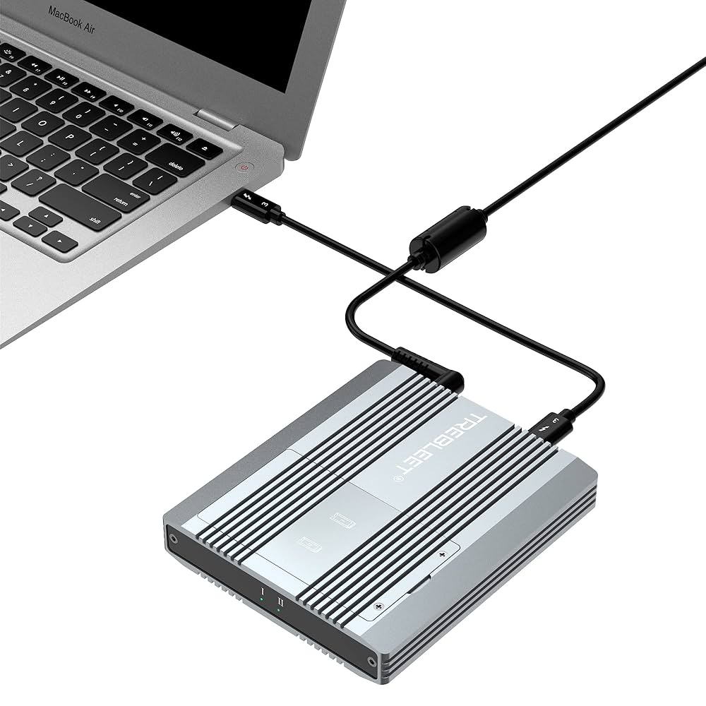 ドライブケース TREBLEET NVMe M.2 RAID Thunderbolt 3 Amazon.com: TREBLEET Thunderbolt 3 Four-Slot M.2 NVMe SSD