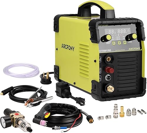 Cortador de plasma, CUT55DP Pro 55Amps máquina de corte de plasma de arco piloto, doble voltaje 110V220V IGBT Inverter máquina de corte