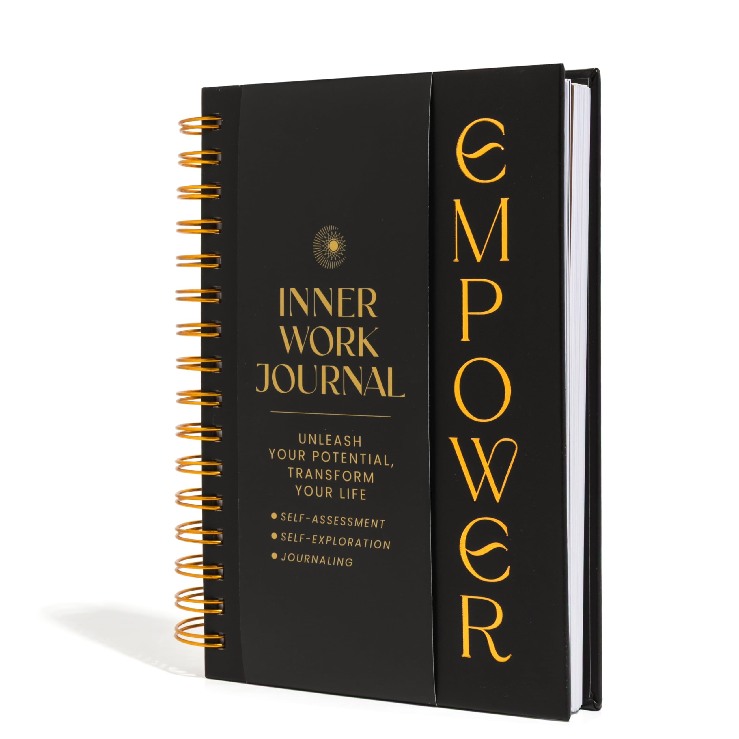 Mental Health & Shadow Work Journal Empower – Geführte Aufforderungen zur Reduzierung von Angstzuständen, Aufbau von Achtsamkeit und emotionaler Heilung – ein Werkzeug für Selbstbewusstsein und