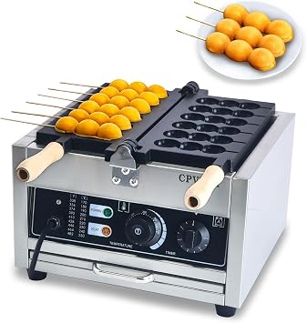 Commercial Electric Bubble Skewer Waffle Ball Machine/Waffle Ball Stick Maker Snack Equipment Ball Stick Maker for Restaurant Dessert Snack Bar Family