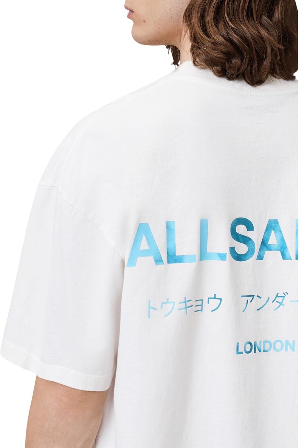 Allsaints Mens Underground Ss Crew - Image 4