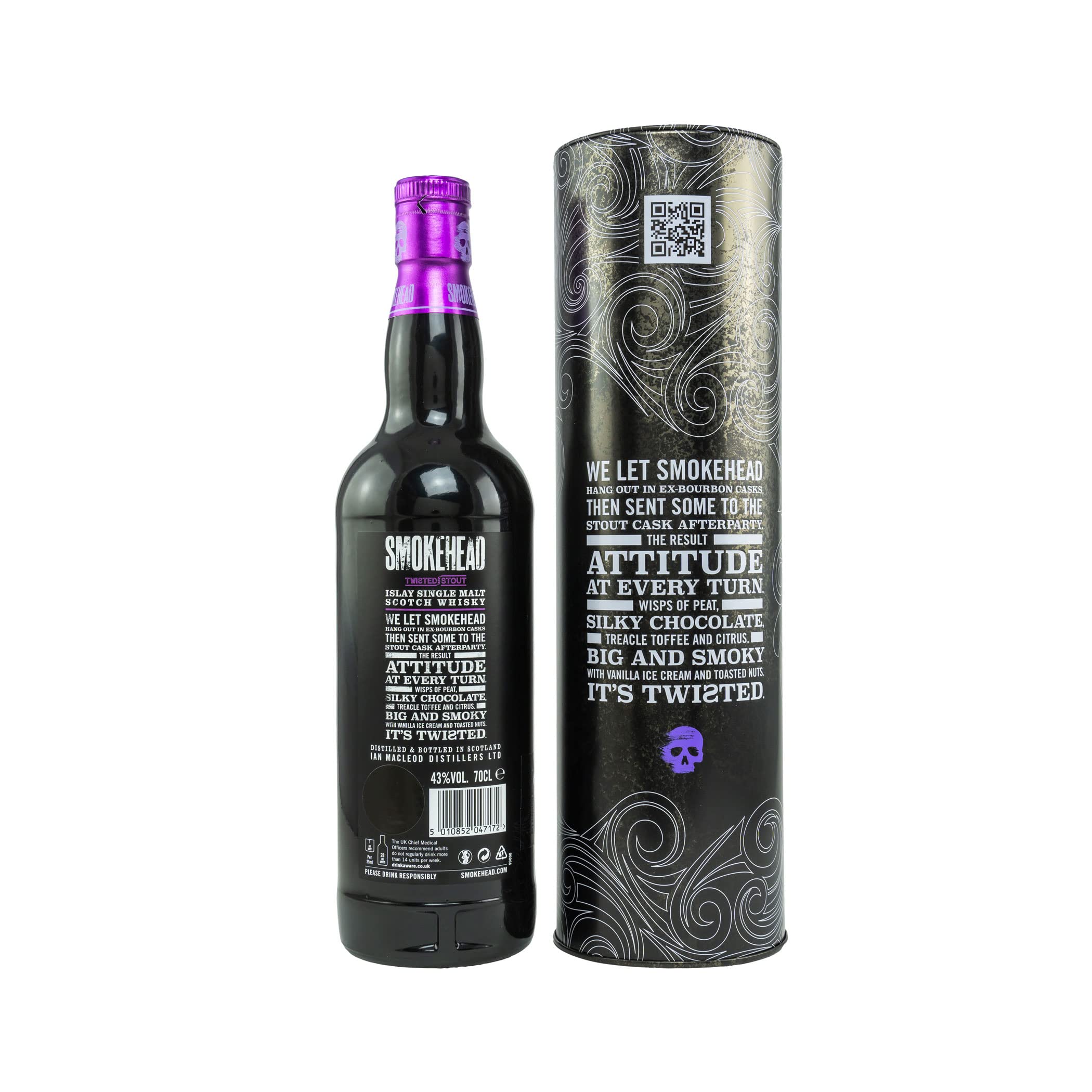 Amazon.co.jp: スモークヘッド ツイステッドスタウト 700ml 43度
