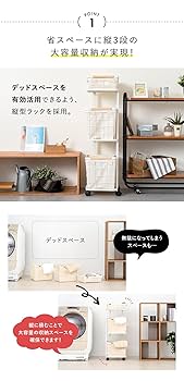 3段式物入れ 楽天市場】【10%OFFクーポン配布中】ランドリーバスケット 3段