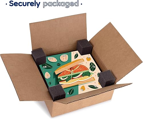 Miniatura 7 de 3dRose Reloj de pared silencioso  15 pulgadas  sándwich estilizado en un fondo retro chic  Craftsman Studios  Moderno de mediados de siglo