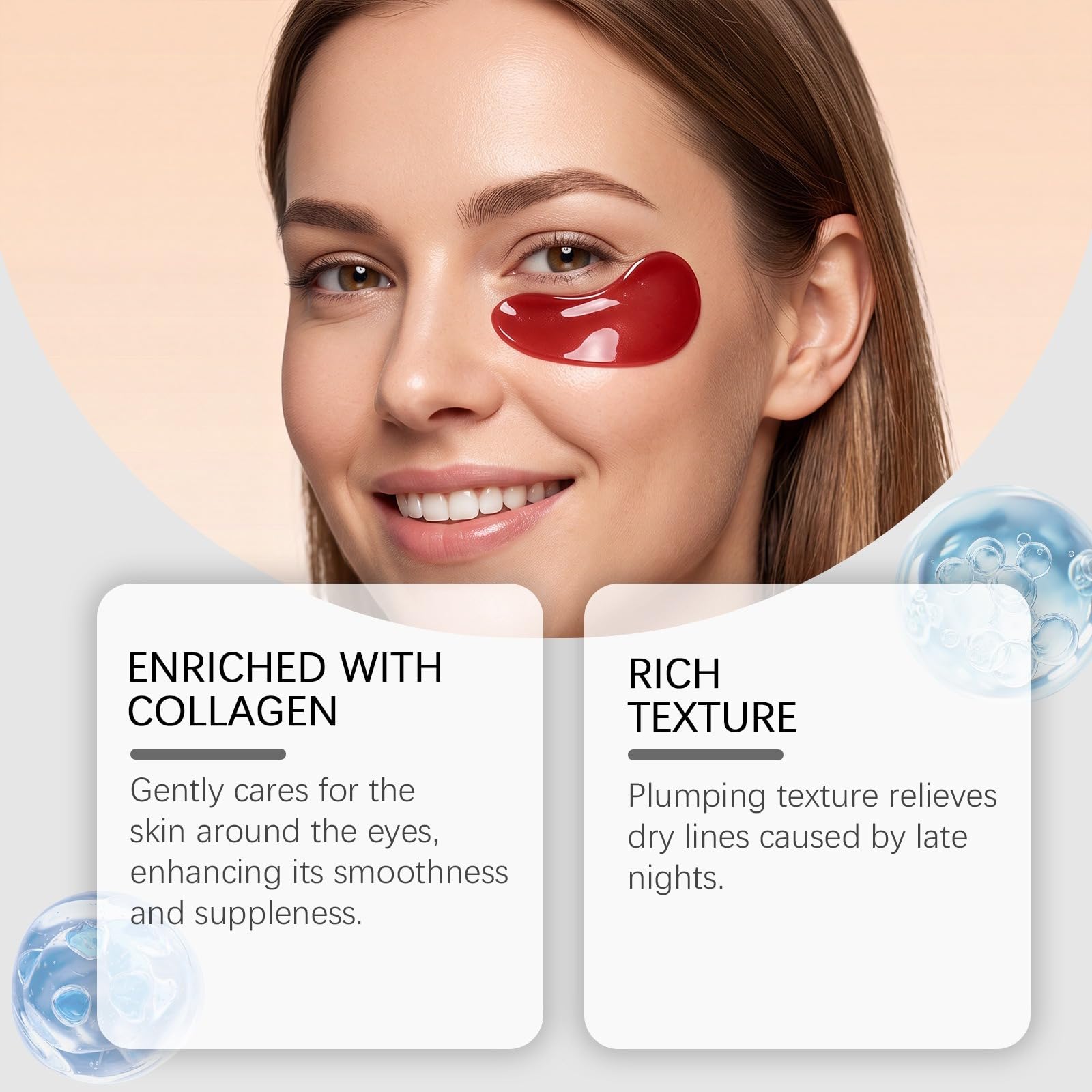 Anti-Dark Circles Eye Patch – Collagen, Eye Mask for Lightening and Hydration