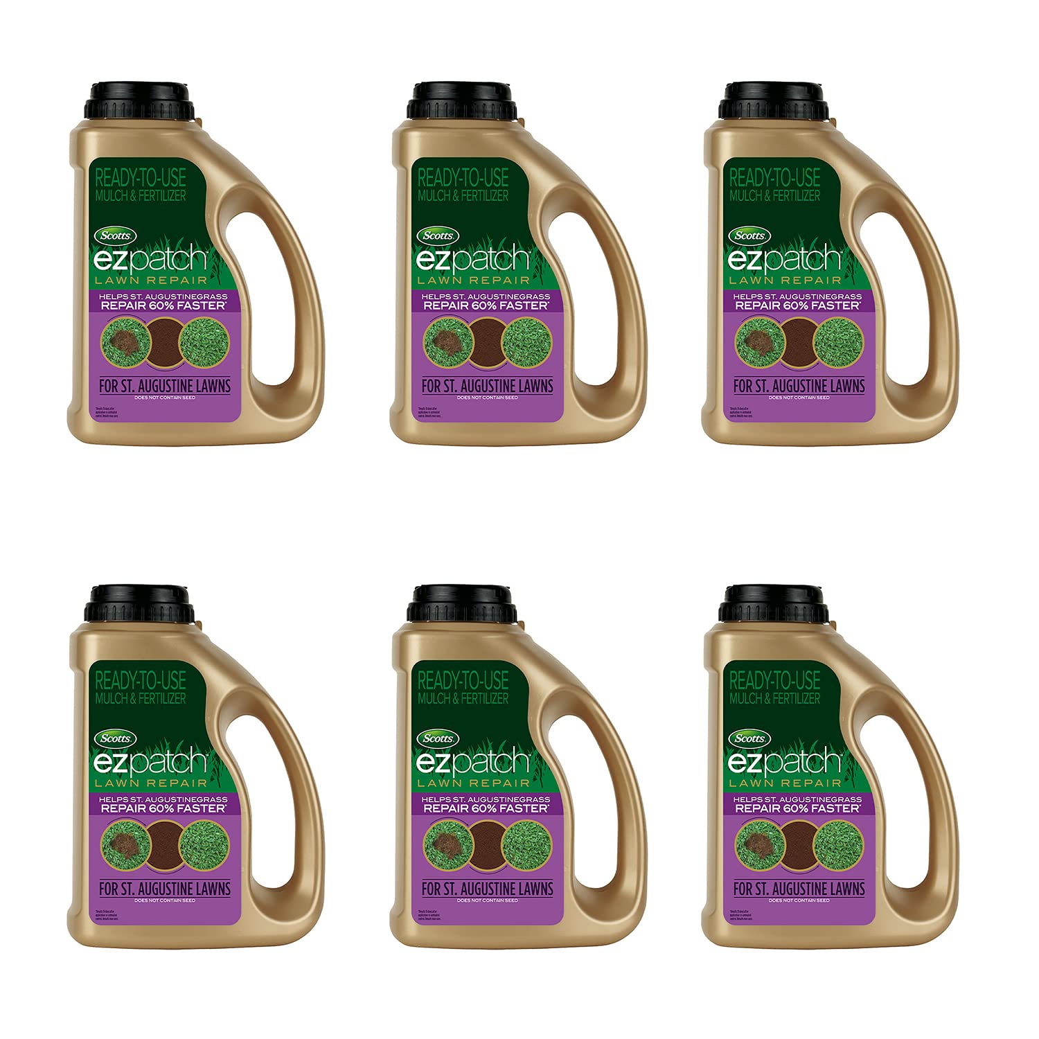 Scotts EZ Patch Lawn Repair for St. Augustine 6-Pack