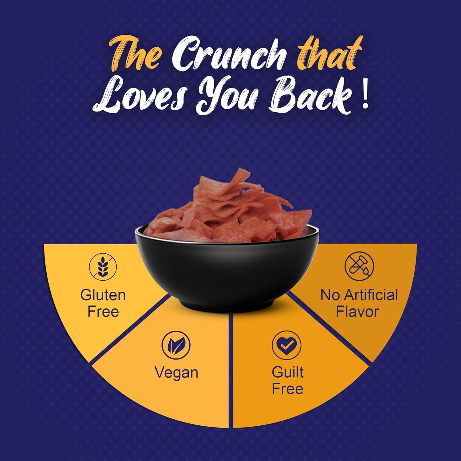 Evolve Beetroot Chips Healthy Snacks for Kids, Adults | Gluten Free, Vacuum Fried, Low Calorie, Vegan | No Additives, Ready to Eat, Masala Flavor - 100g Pack of 3 - Image 7 thumbnail