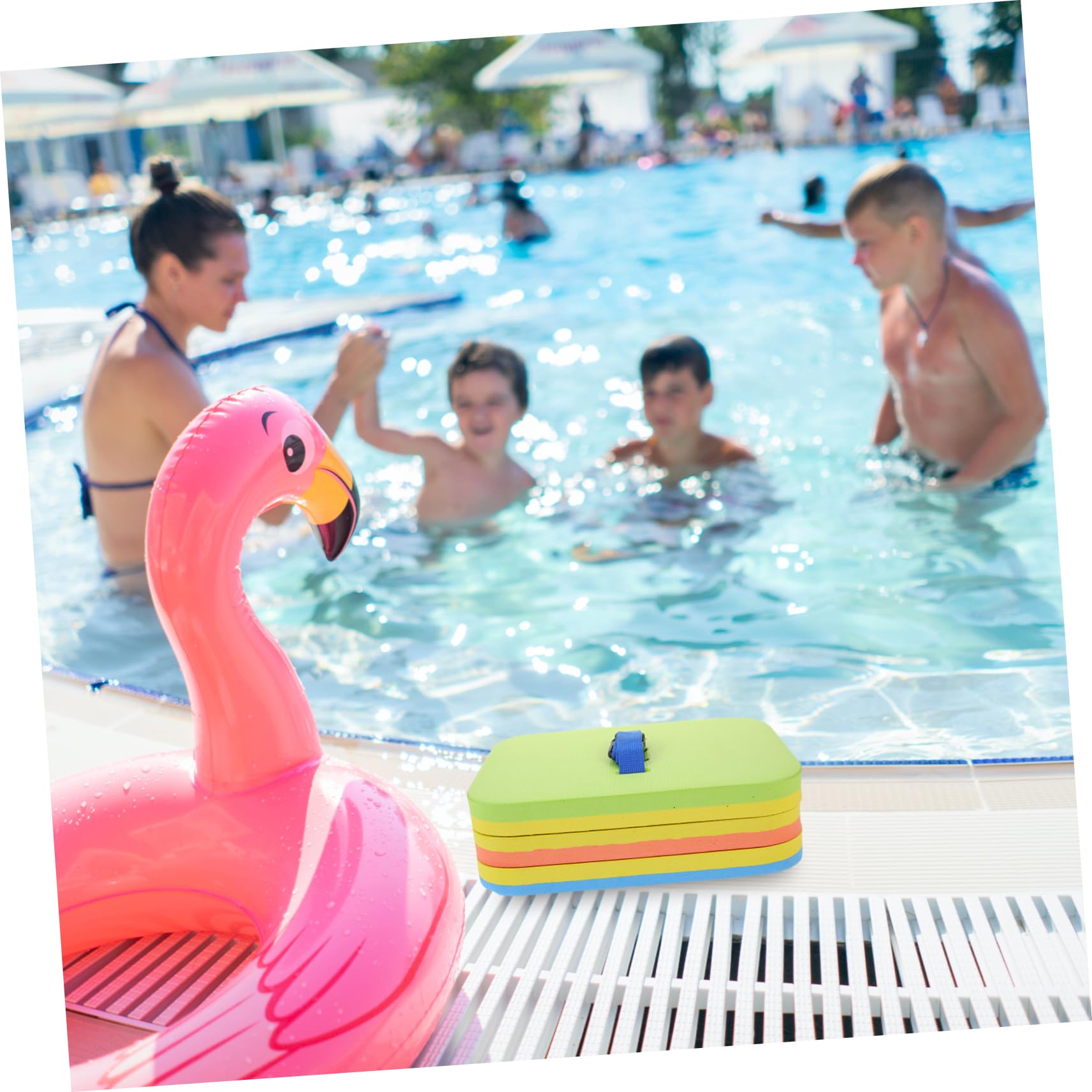 Swimming Backboard Swim Pool Float Swimming Beginners Floats Foam Back ...