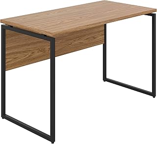 Office Hippo Small Office Desk, Computer Desk for Home Office, Narrow Desk for Bedroom, Desk for Small Spaces, Oak Desk, 120 x 60 x 76 cm