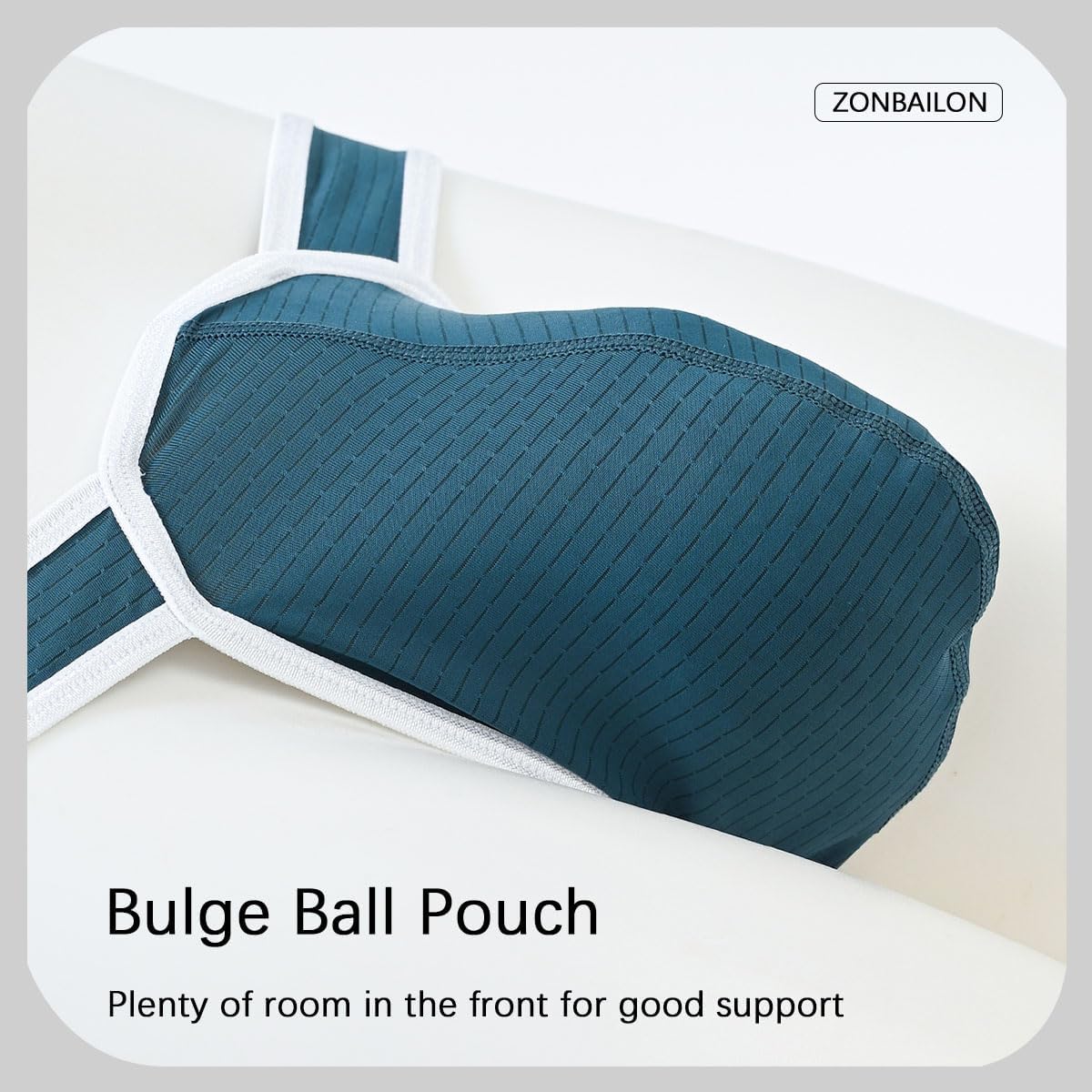 ZONBAILON Men's Underwear Stretch Pouch Sexy Low Rise Briefs with Bulge Enhancing - Image 4
