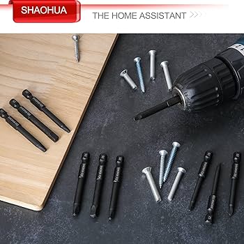 order X6♡ toolant Robertson Bits Set, Square Drill Bit Impact S2 Steel