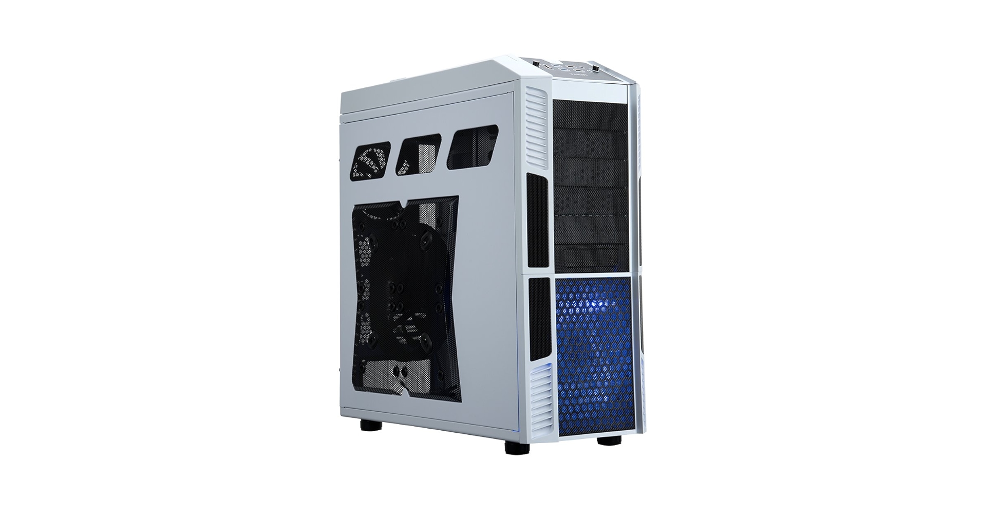 Rosewill Gaming ATX Full Tower Computer Case Cases Thor V2-W Black, White