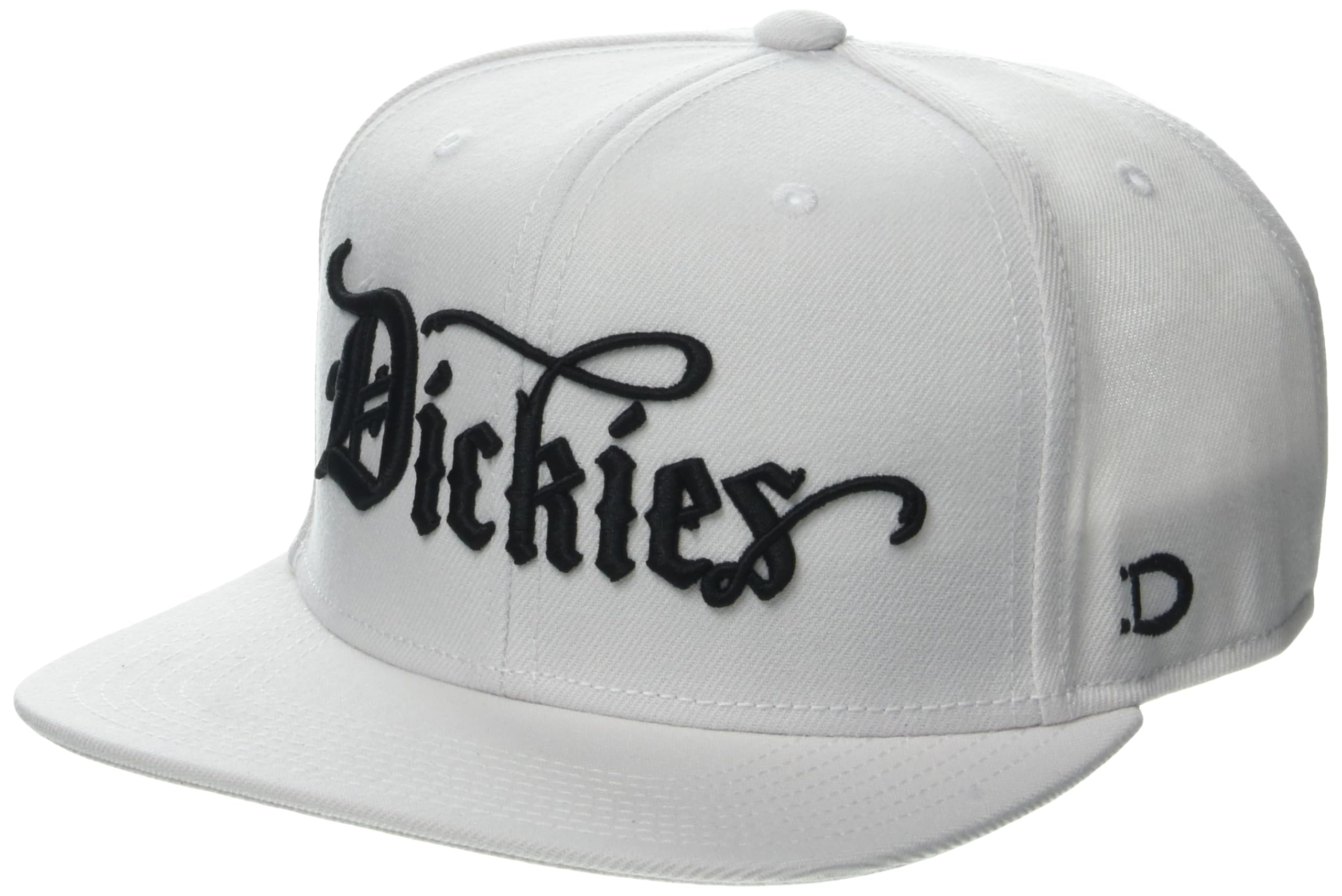 Chapeau Dickies à bord plat brodé contre le soleil