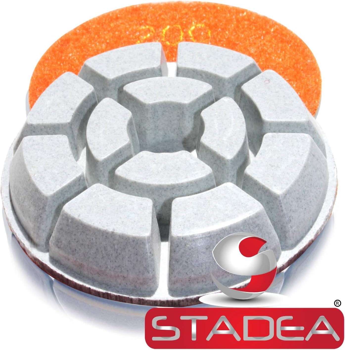 concrete granite floor polishing pads - Grit 400 By Stadea