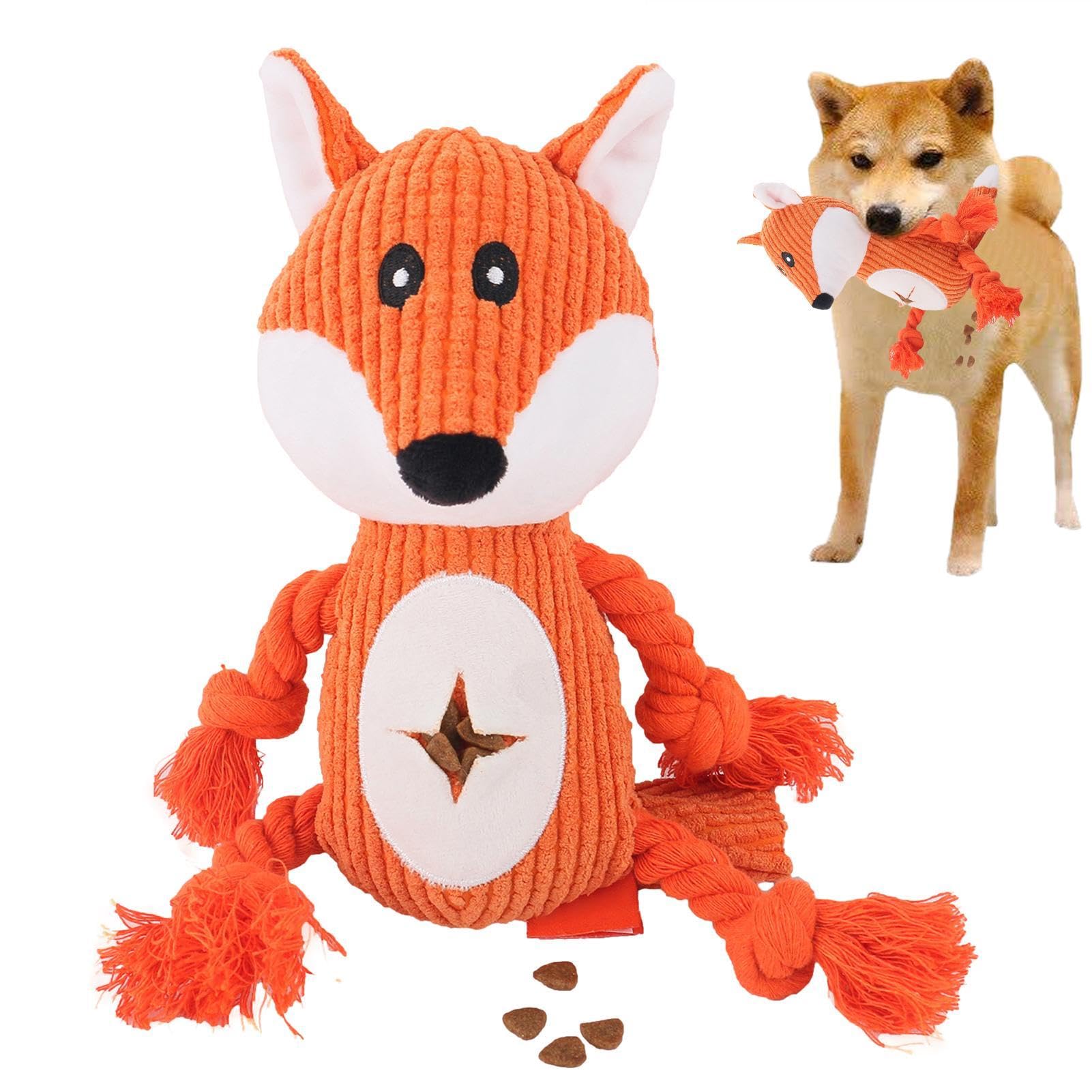 Amazon | 子犬キツネのぬいぐるみ,ペット 猫 犬 ぬいぐるみ用品