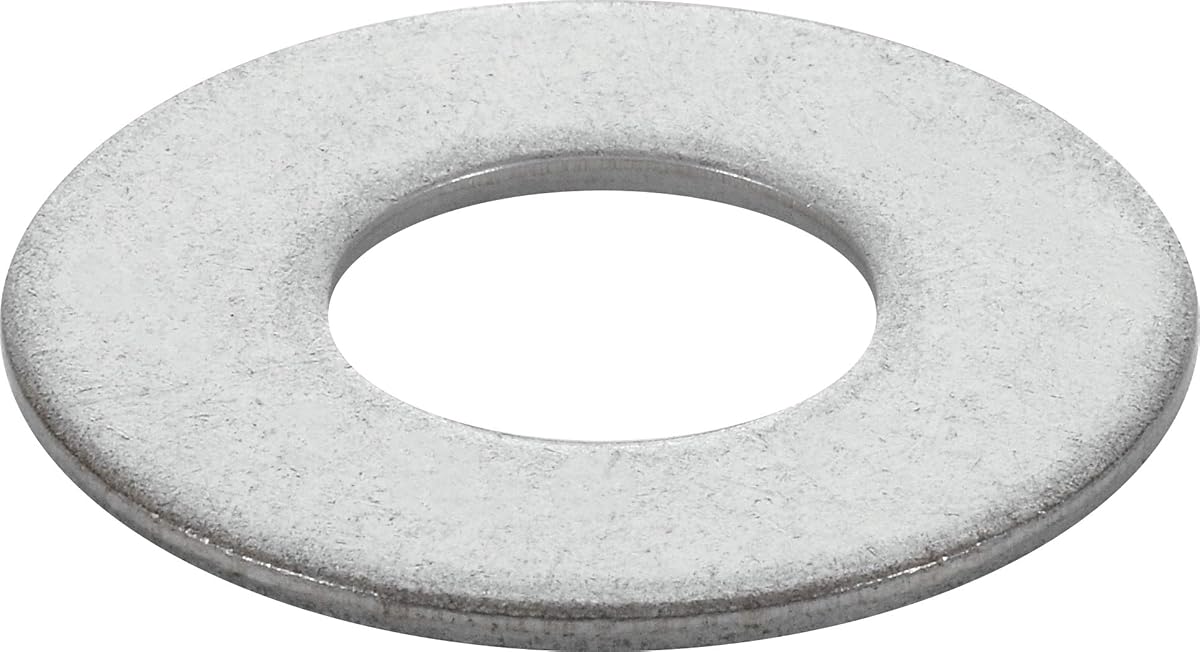 Hillman 18-8 Stainless Steel Flat Washers 7/8-Inch, Corrosion-Resistant | Spreads clamping load, protects the surface, resists rust and salt, fits 7/8 inch bolts, outdoor, marine, washdown ready