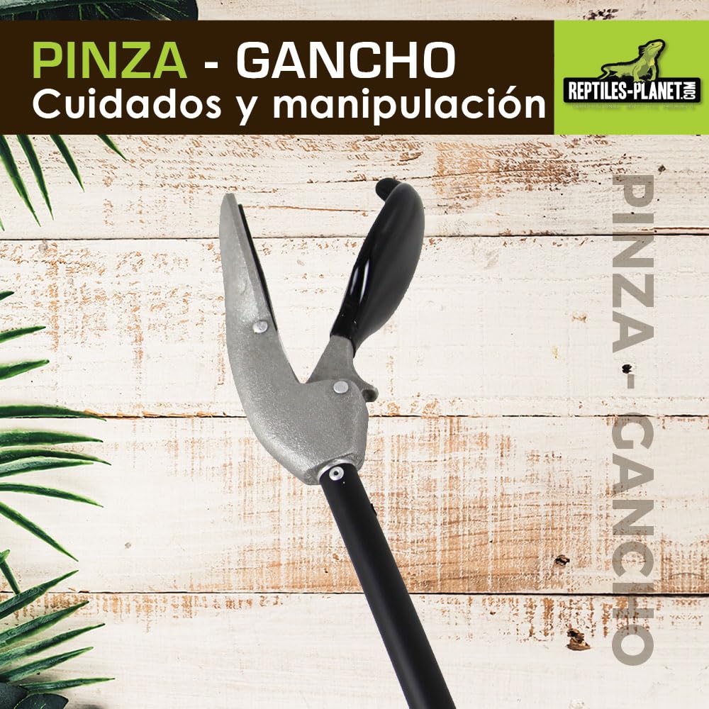 Reptiles Planet Alicate Gancho para la compresión de los Reptiles Modelo Protect Plegable 150 cm