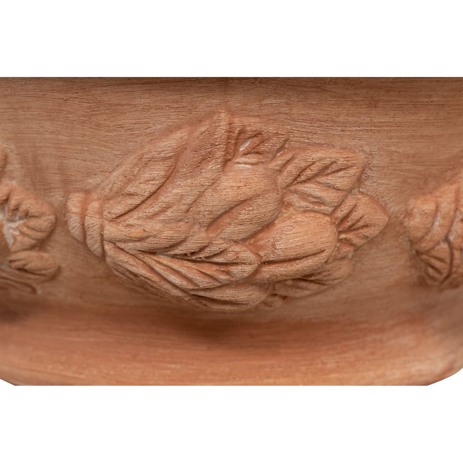 Biscottini Vasi terracotta artigianali 50x23x50 cm | Vaso terracotta interno ed esterno | Vasetti piante grasse Made in Italy