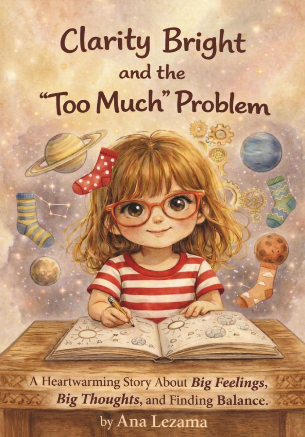 Clarity Bright and the "Too Much" Problem.: A Heartwarming Story About Big Feelings, Big Thoughts, and Finding Balance (The Clarity Bright Series)