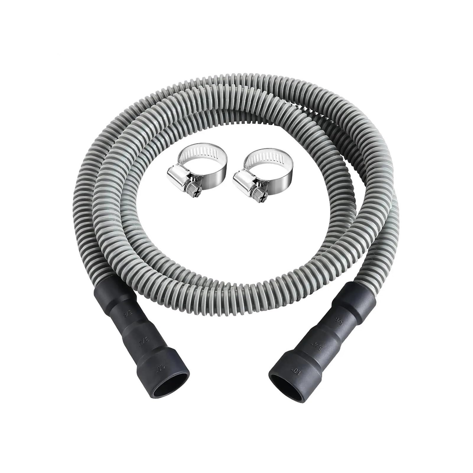 Washer Drain Hose, Compatible For Universal, Drain Waste Hose With Clamp, Fits Dishwasher, Dehumidifier And Air Conditioner